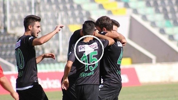 Denizlispor 1-0 Düzcespor (Maç Özeti ve golleri)