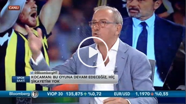 Fatih Altaylı'dan Aykut Kocaman'a: "Bir bok demiyorsun"