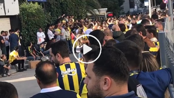 Fenerbahçe-Beşiktaş maçı öncesi stat çevresi