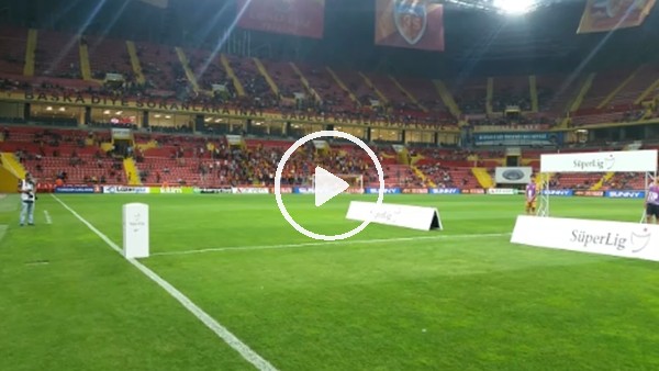 Kayserispor - Antalyaspor maçında tribünler