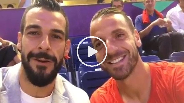 Soldado ve Negredo'dan İspanya'ya destek