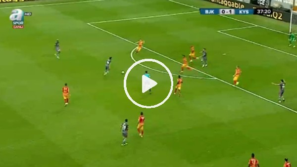 Beşiktaşlı genç Fatih Aksoy'un Kayserispor'a attığı gol