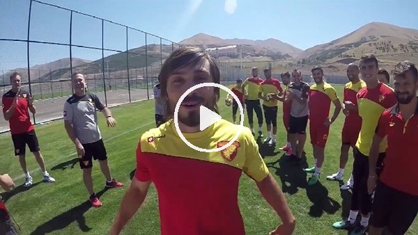 Göztepe'den 12 Dev Adam'a destek mesajı