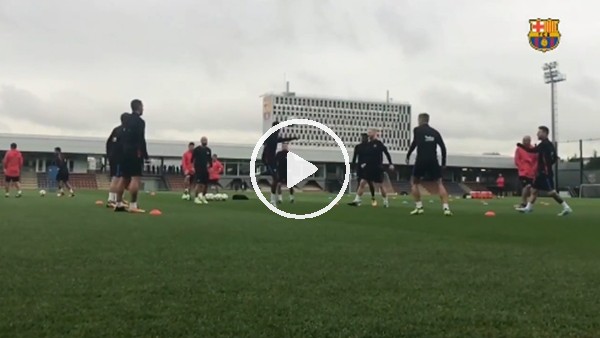 Barcelona'da Getafe maçı hazırlıkları