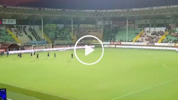 Volkan Demirel ısınmaya çıkmadı