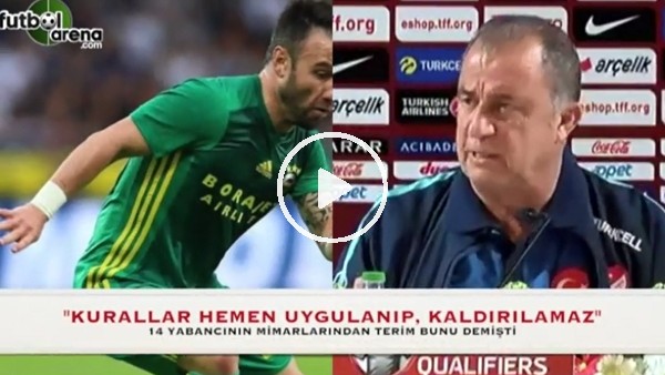 Fatih Terim: "Kurallar hemen uygulanıp, kaldırılamaz"
