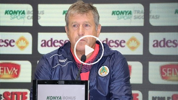 Susic: "Konyaspor'un aklı muhtemelen Avrupa Ligi'nde"