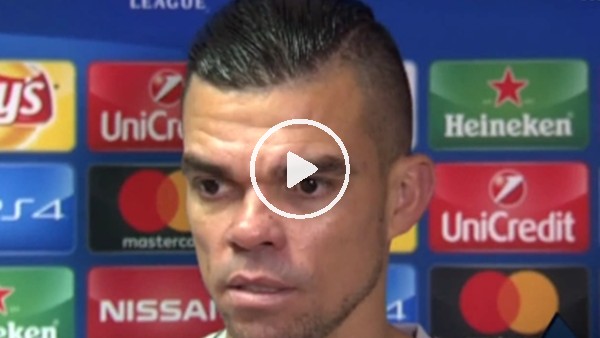 Pepe: "Takım ruhunu gösterdik"