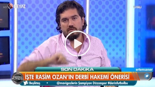 Rasim Ozan: "Hakemler Gomis'e hoşgörülü davransın"