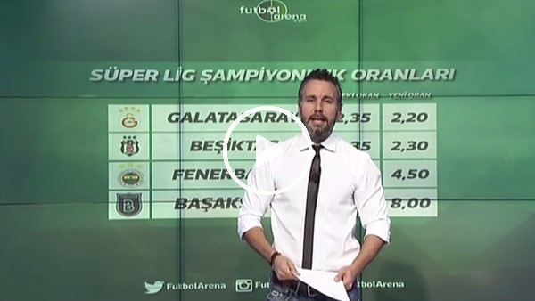 Süper Lig'de şampiyonluk oranları