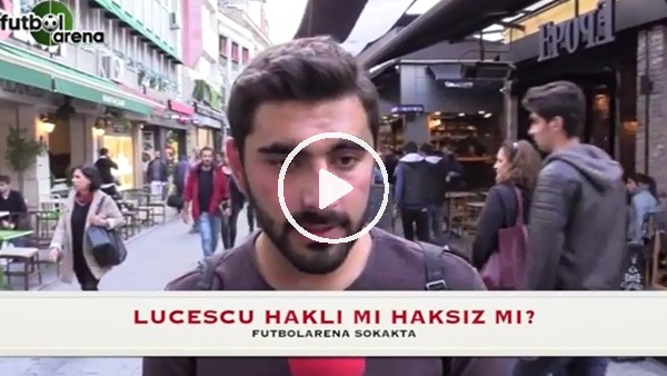Vatandaş Lucescu'nun sözleri hakkında ne düşünüyor?