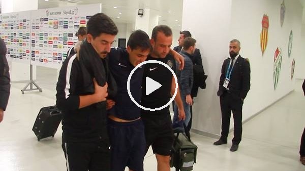 Josue gözyaşları içinde stadyumdan ayırıldı