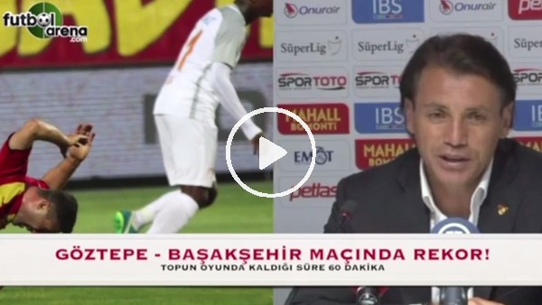 Göztepe-Başakşehir maçında rekor!