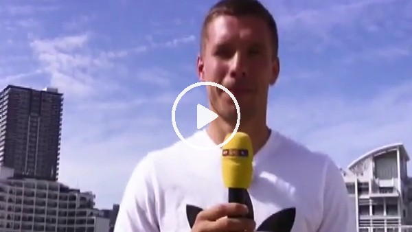 Lukas Podolski'den Japonya klibi