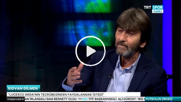 Rıdvan Dilmen: "Arda Turan, Türkiye'nin 1 numarasıdır"