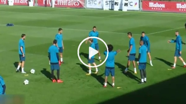 Benzema, Ronaldo'yu böyle sakatlıyordu!