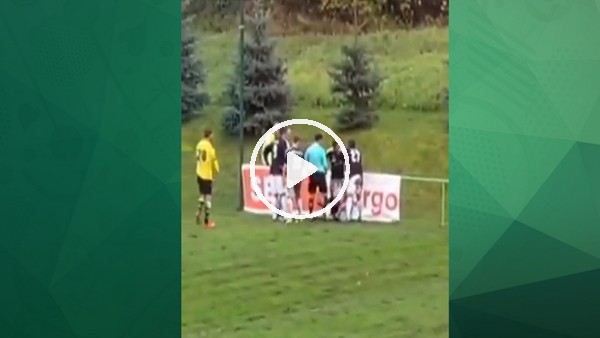 Hakeme saldırdı ve tehdit etti