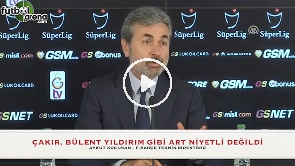 Aykut Kocaman: "Cüneyt Çakır, Bülent Yıldırım gibi art niyetli değildi"