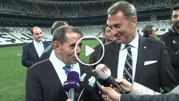 Dursun Özbek ve Fikret Orman'ın açıklamaları