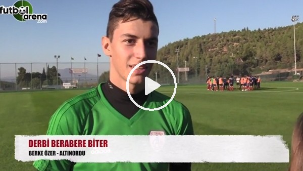 Berke Özer'den derbi tahmini