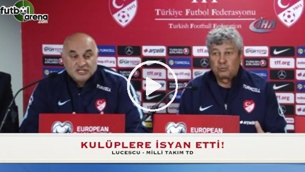 Lucescu kulüplere isyan etti!