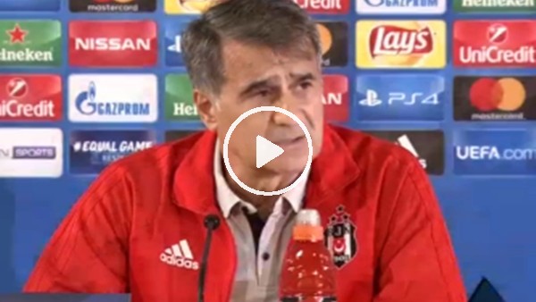 Şenol Güneş: "Takım üzerinde olumsuzluk yok"