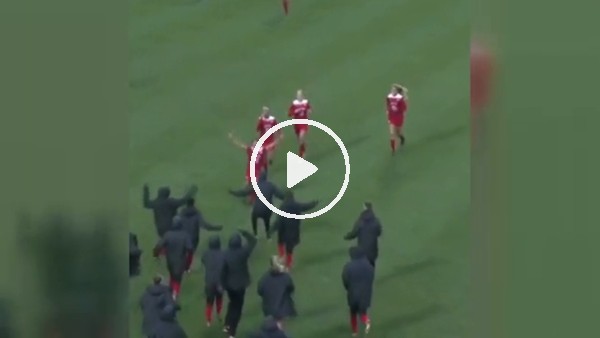 Kadın futbolunda gelen harika son dakika golü