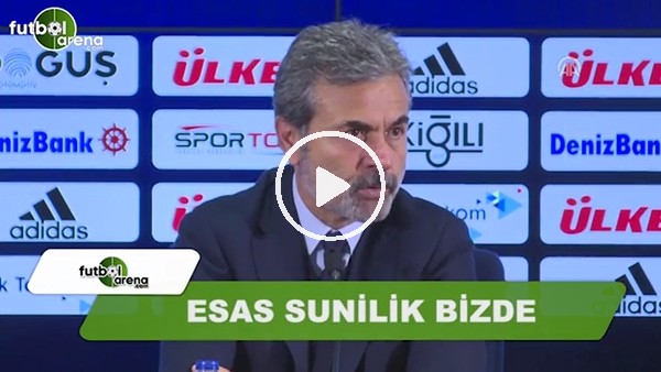 Aykut Kocaman: "Esas sunilik bizim tarafımızda, çok puan kaybettik"