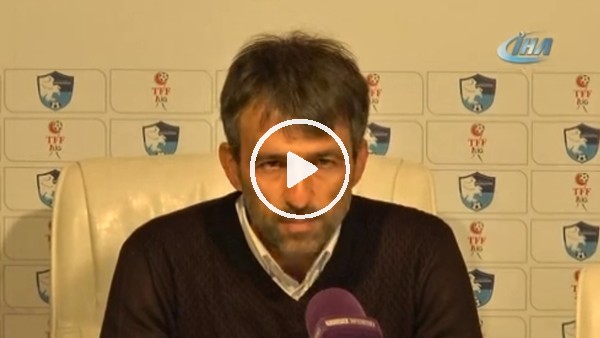 Reha Kemal Erginer: "Kötü bir oyun, kötü bir skor"