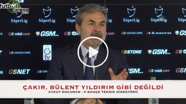 "Cüneyt Çakır, Bülent Yıldırım gibi değildi"