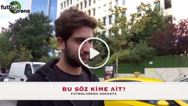 "Günde 15 saat çalışıp birkaç yüz euro kazanan babalar yorgun olur, futbolcular değil" sözü kime ait?