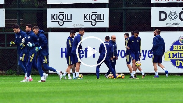 Fenerbahçe, Kayserispor maçı hazırlıklarını sürdürdü