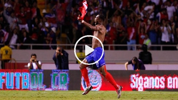 Costa Rica, 90+5'te attığı bu golle Dünya Kupası'na gidiyor