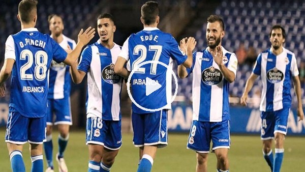 Deportivo'dan bol gollü prova!