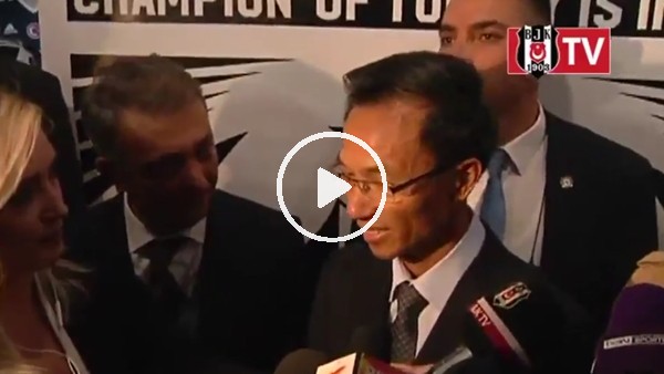 Çinli misafirlerden Beşiktaş'a övgü