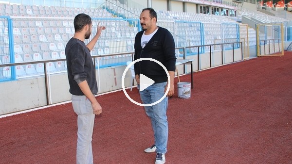 Erzurum'da turnikeler yerleştiriliyor