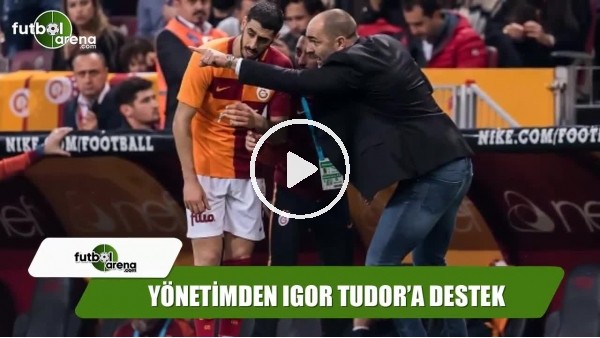 Galatasaray'da yönetimden Tudor'a destek