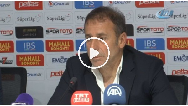 Abdullah Avcı: "Güzel bir deplasman galibiyeti oldu"