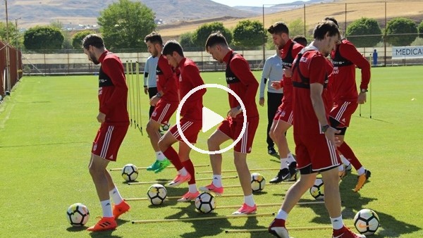 Sivasspor, Kasımpaşa maçı hazırlıklarını sürdürdü