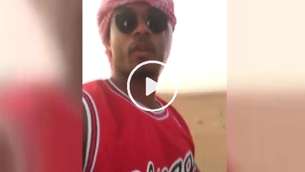 Patrice Evra'nın çöl ve deve macerası