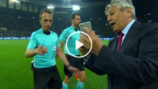 Lucescu'nun ceza almasına neden olan o anlar.