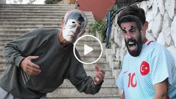 Arda Turan'ı sopayla kovaladı