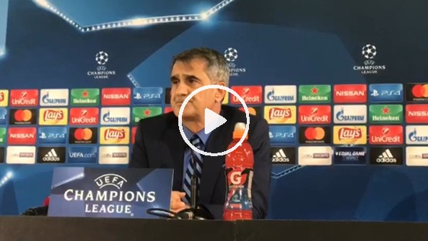 Şenol Güneş: "Oyuncularım görevlerini iyi yaptı"