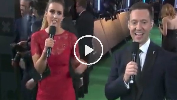 Cristiano Ronaldo, gazeteciyi umursamadı!