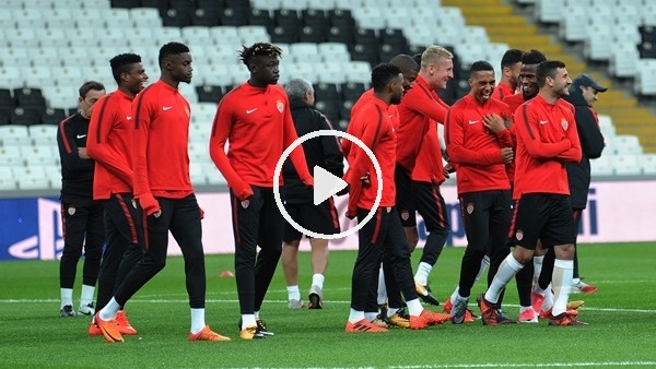 Monaco, Beşiktaş maçının hazırlıklarını tamamladı