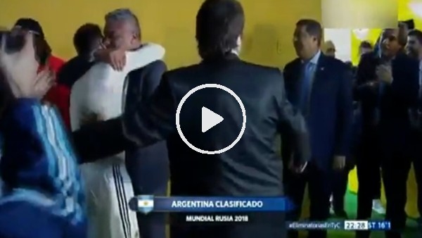 Messi koskoca başkanı ağlattı