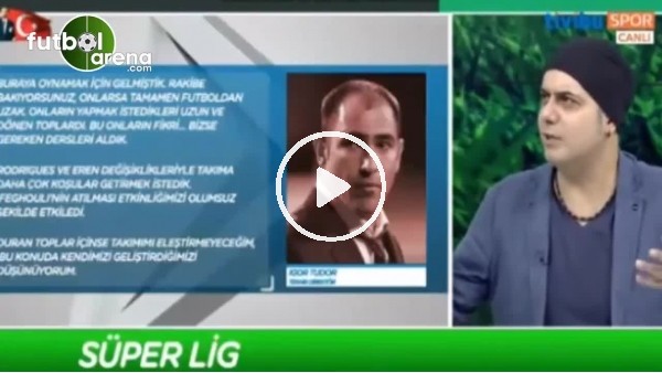 Ali Ece canlı yayında Tudor'un sözlerine çıldırdı; "Elim ayağım titriyor"