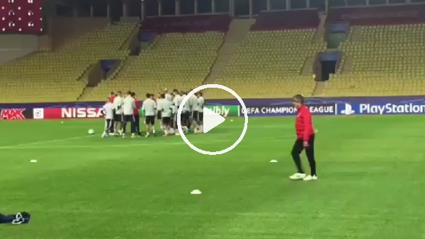 Beşiktaş, Monaco maçına hazır!