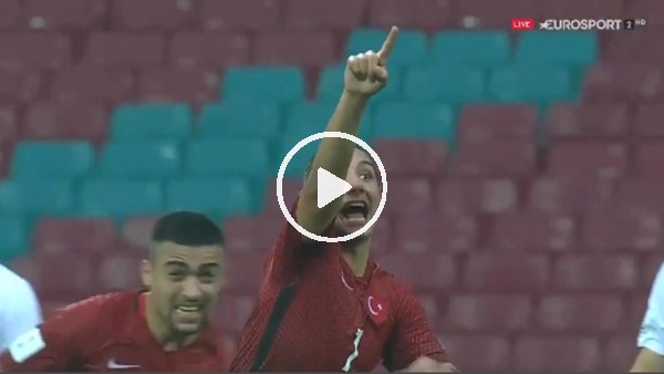 Ahmed Kutucu'nun Yeni Zelan'ya attığı gol