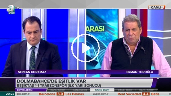 Erman Toroğlu: "Negredo'nun hazır olması lazım"